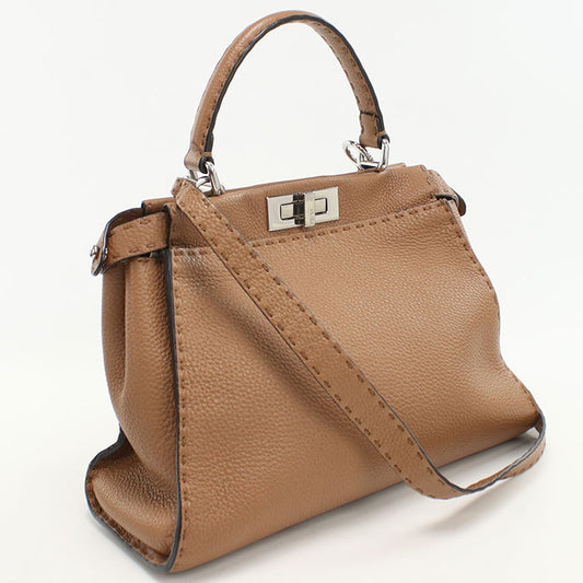 FENDI 2WAY Peekaboo 8BN290 Handbag Calfskin Women