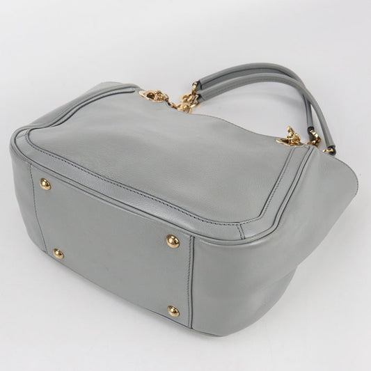 FERRAGAMO Chain Gancini 21 B992 Handbag Calfskin Women