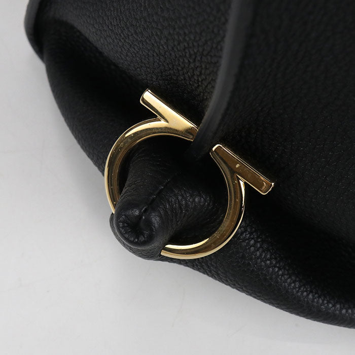 FERRAGAMO 2WAY Gancini 21 E530 Handbag Calfskin Women