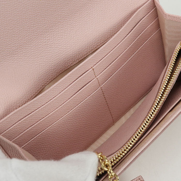 FERRAGAMO Vara ribbon 22 D154 Purse folio / Embossed Calfskin Women