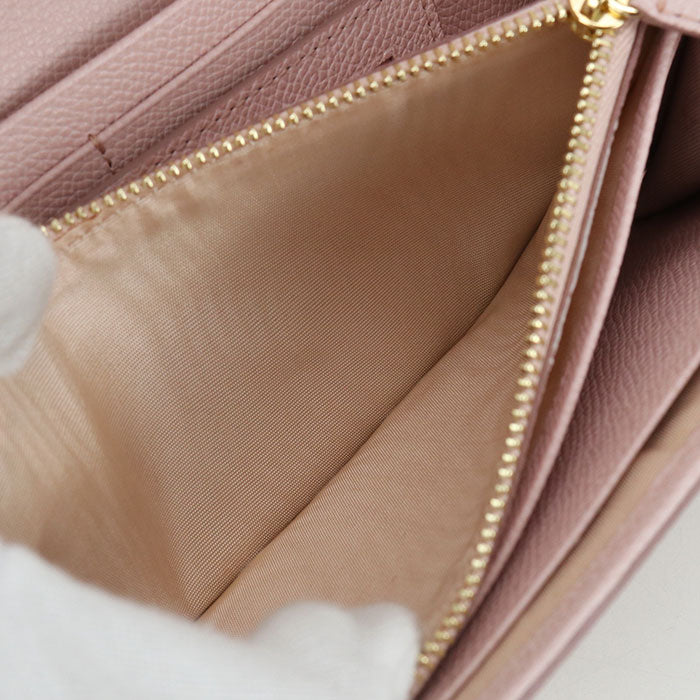 FERRAGAMO Vara ribbon 22 D154 Purse folio / Embossed Calfskin Women