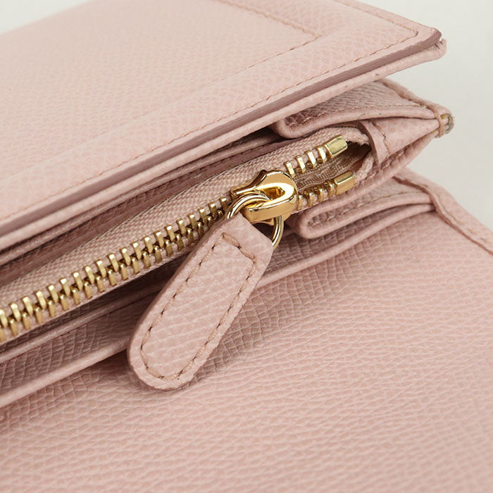 FERRAGAMO Vara ribbon 22 D154 Purse folio / Embossed Calfskin Women