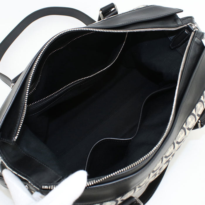 FERRAGAMO 2WAY Gancini 24 A187 Boston bag / Jacquard Women