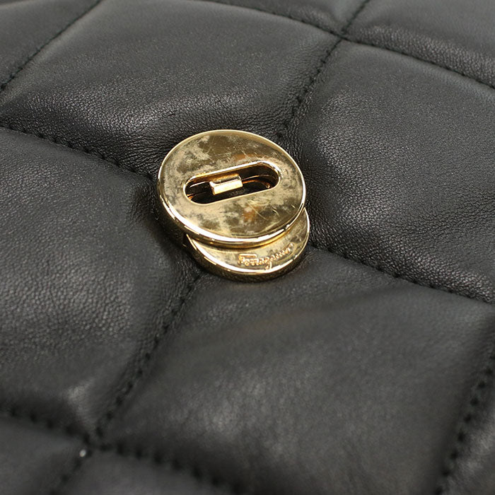 FERRAGAMO Chain Vala 21 E767 Shoulder bag Calfskin Women