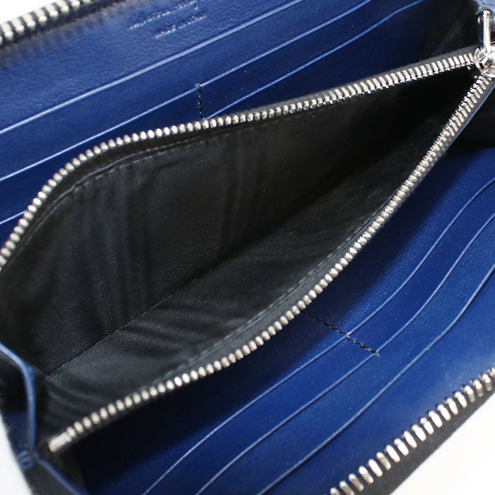 FERRAGAMO Gancini 66 A590 PurseZip Around Calfskin Men
