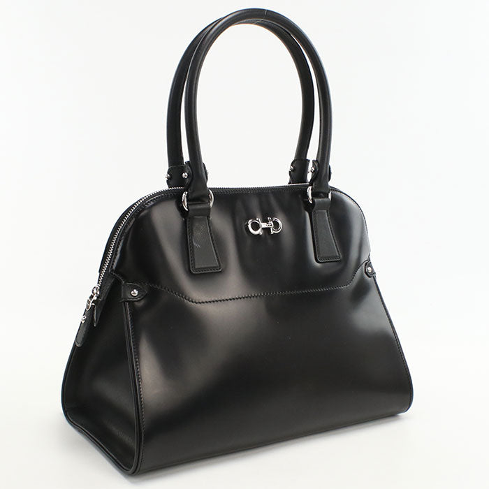 FERRAGAMO Gancini 21 C814 Handbag Calfskin Women