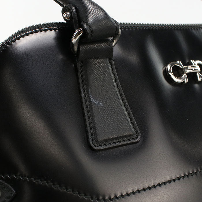 FERRAGAMO Gancini 21 C814 Handbag Calfskin Women