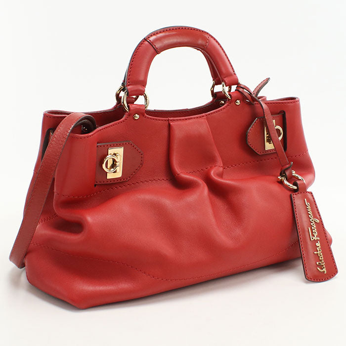 FERRAGAMO 2WAYTote bag Gancini 21 D313 Tote bag Calfskin Women