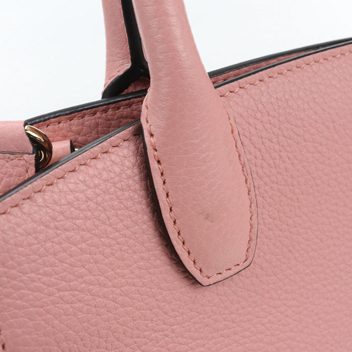 FERRAGAMO 2WAY Gancini 21 H288 Tote Bag Calfskin Women's