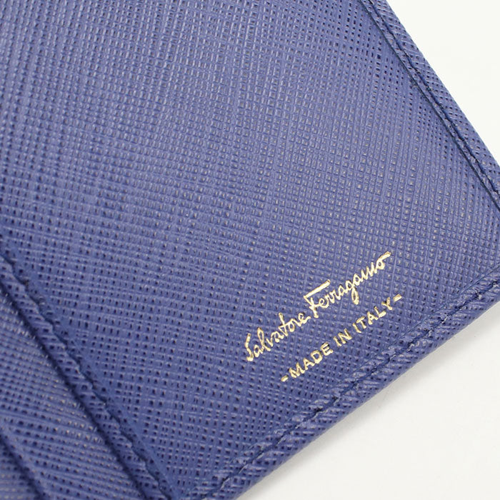 FERRAGAMO Gancini 22 B481 Purse folio Calfskin Women's