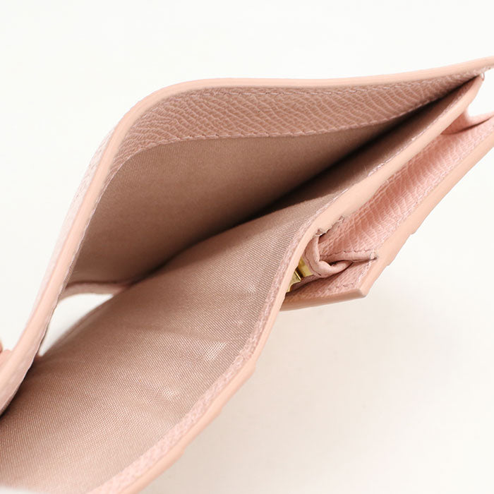 FERRAGAMO Vara ribbon 22 D515 Folded wallet Calfskin Women's