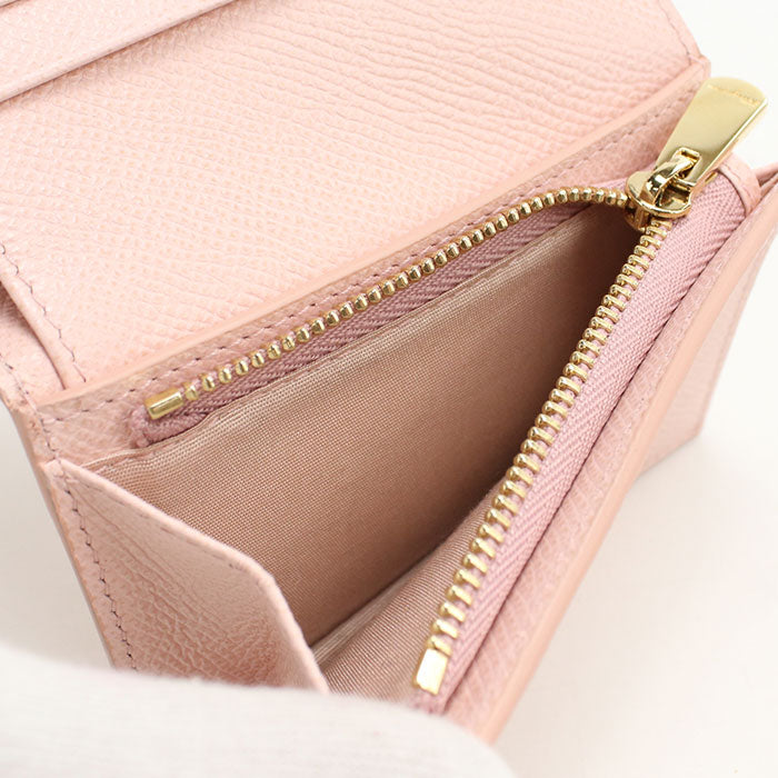 FERRAGAMO Vara ribbon 22 D515 Folded wallet Calfskin Women's