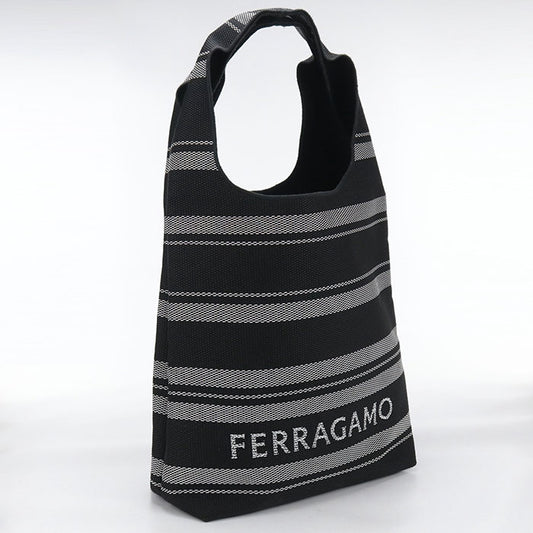 FERRAGAMO 241357 Tote Bag Jacquard Men's