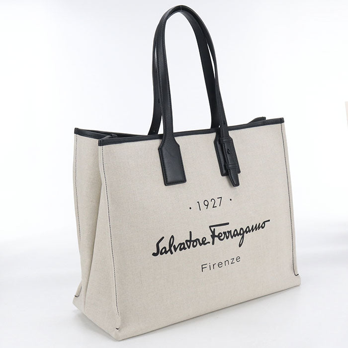 FERRAGAMO 24 0842 Tote Bag canvas unisex