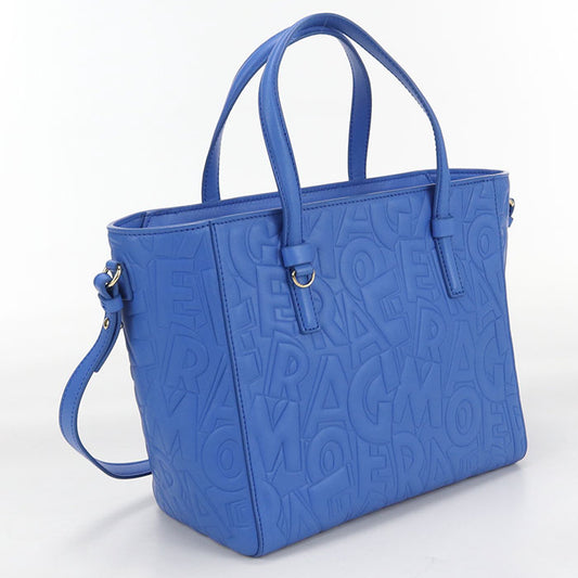 FERRAGAMO 2WAY 21 F963 Tote Bag Calfskin Women's