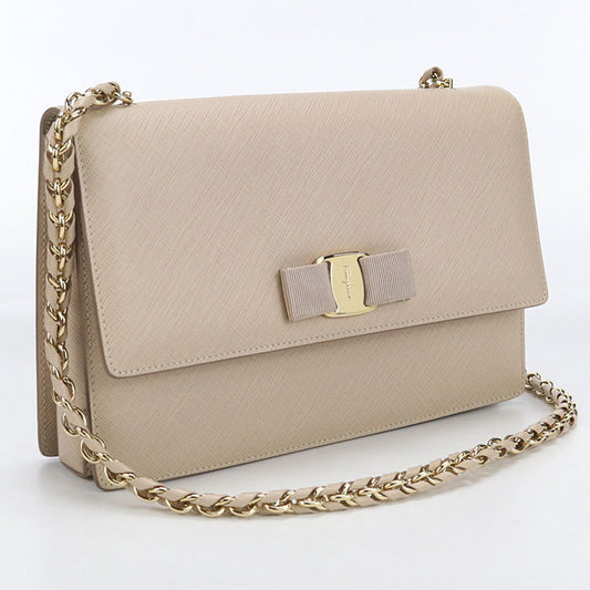 FERRAGAMO Chain 21 E480 Diagonal shoulder bag Shoulder Bag Calfskin Women's