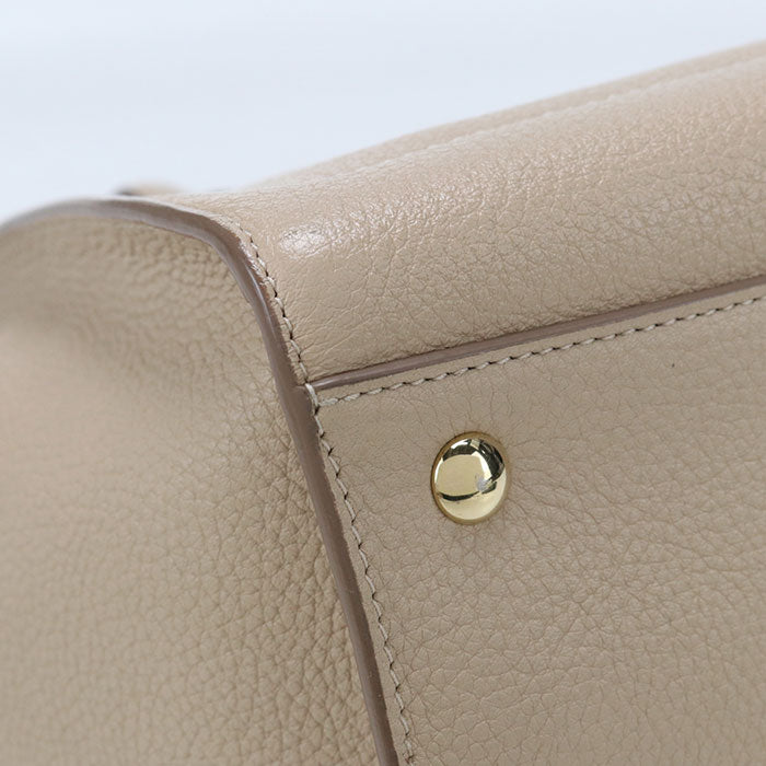 FERRAGAMO 2WAY Gancini 21 F478 Tote Bag Calfskin Women's