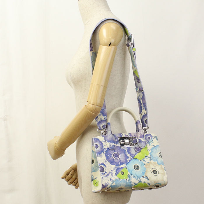 FERRAGAMO 2WAY Gancini 21 4496 Tote bag leather Women