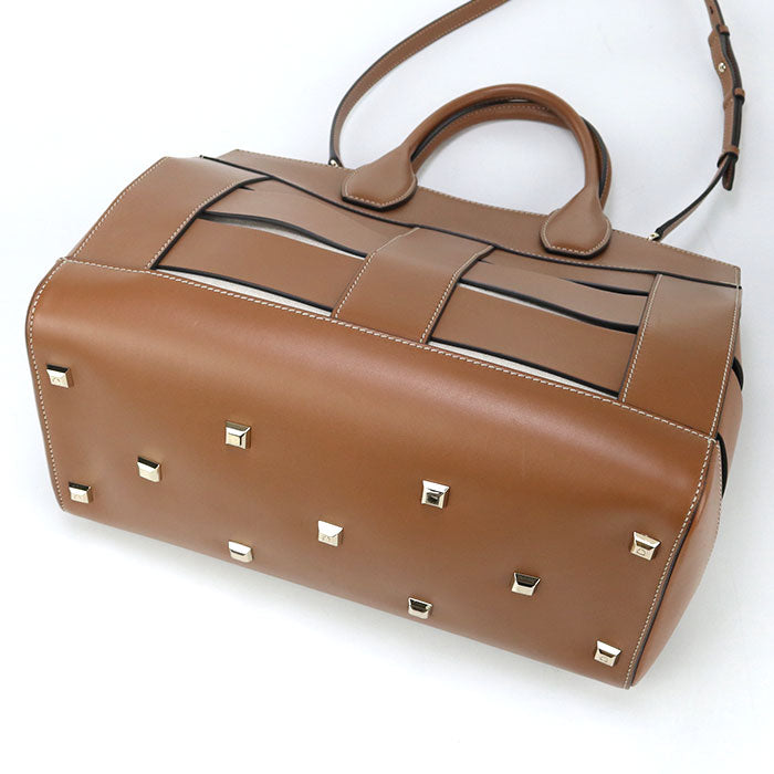 FERRAGAMO 2WAY Gancini 21 H900 Tote Bag Calfskin Women