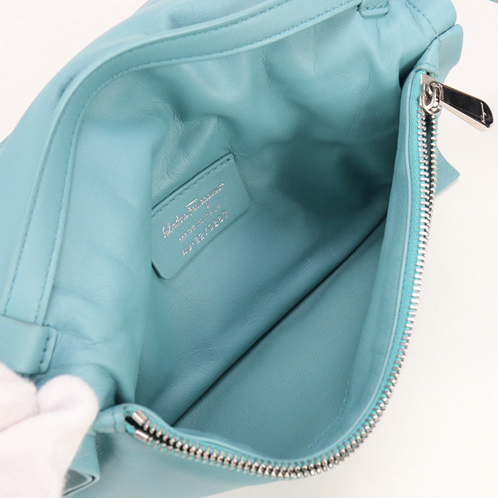 FERRAGAMO Vivabou Vara ribbon 22 0287 Diagonal shoulder bag Calfskin Women