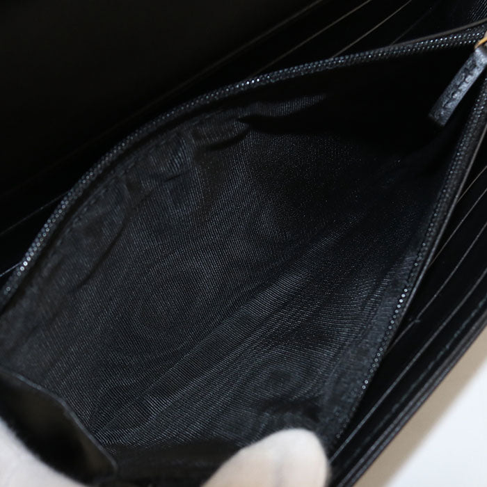 GUCCI Continental wallet Double G 443436 Purse folio leather Women