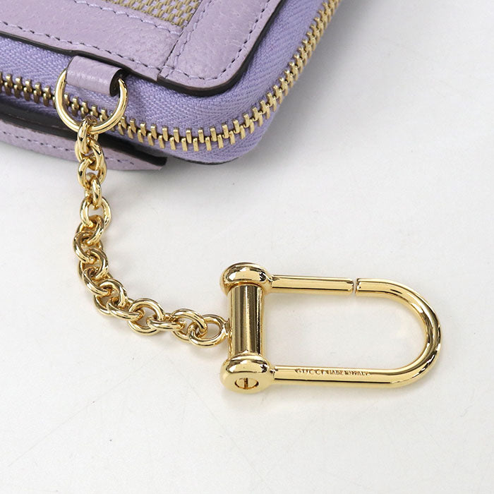 GUCCI Jumbo GGCoin case Ofidia 726503 Coin Pocket with key ring GG Supreme Canvas / leather Women