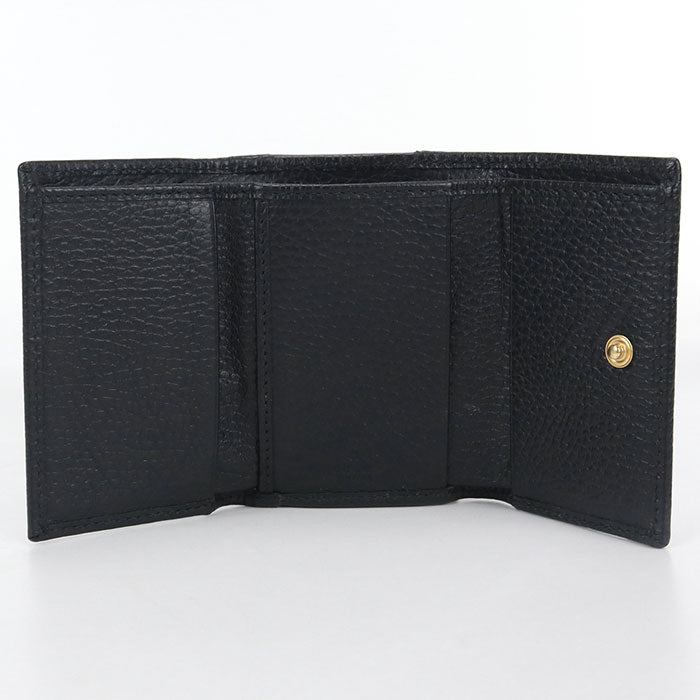 GUCCI Medium wallet GG Marmont Tri-fold wallet leather Women