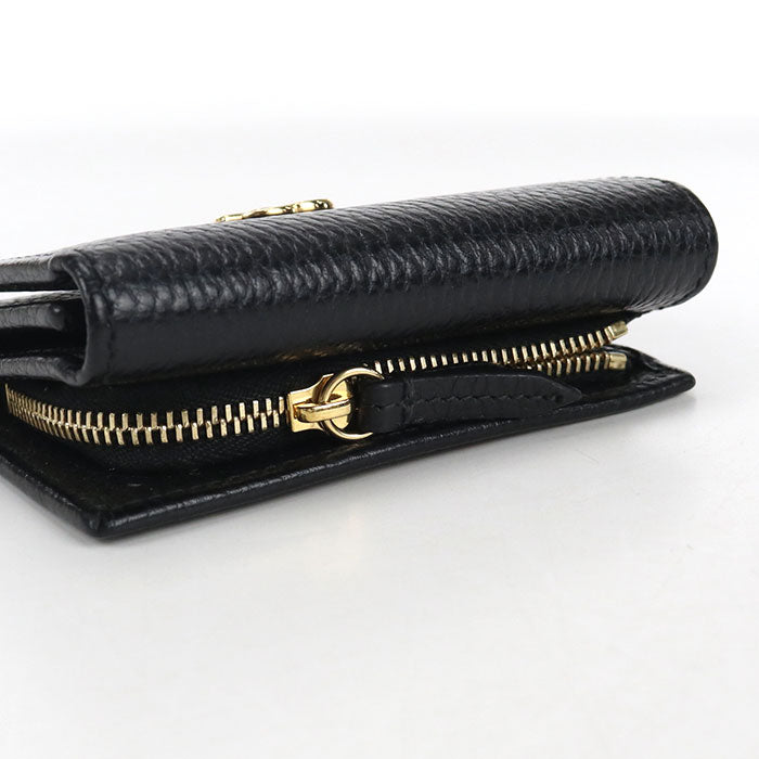 GUCCI Medium wallet GG Marmont Tri-fold wallet leather Women