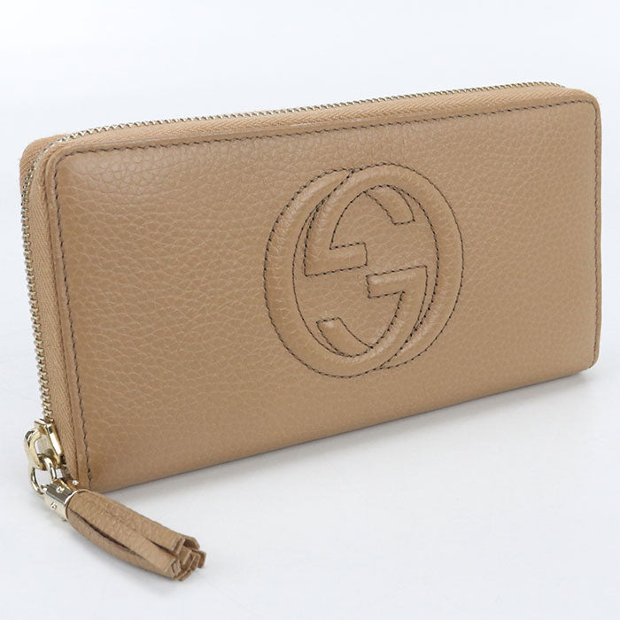 GUCCI Zip around wallet Interlocking G 598187 PurseZip Around leather Women's