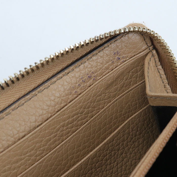 GUCCI Zip around wallet Interlocking G 598187 PurseZip Around leather Women's