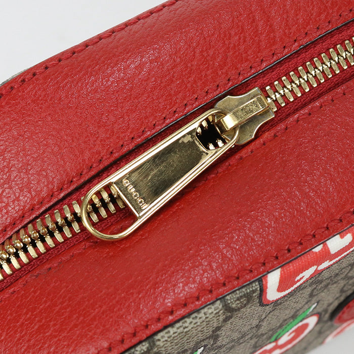 GUCCI GG Apple 574886 Shoulder Bag GG Supreme Women's