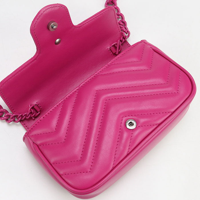 GUCCI ChainShoulder Bag GG Marmont 699757 Shoulder Bag/Quilted leather Women