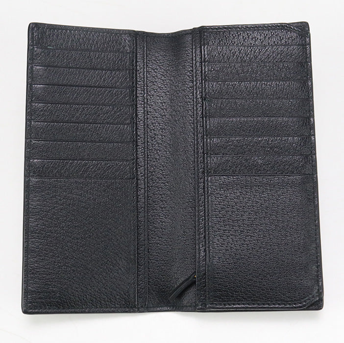 GUCCI Long wallet Double G GU88947 Long wallet with double fold coin purse leather/Long wallet mens