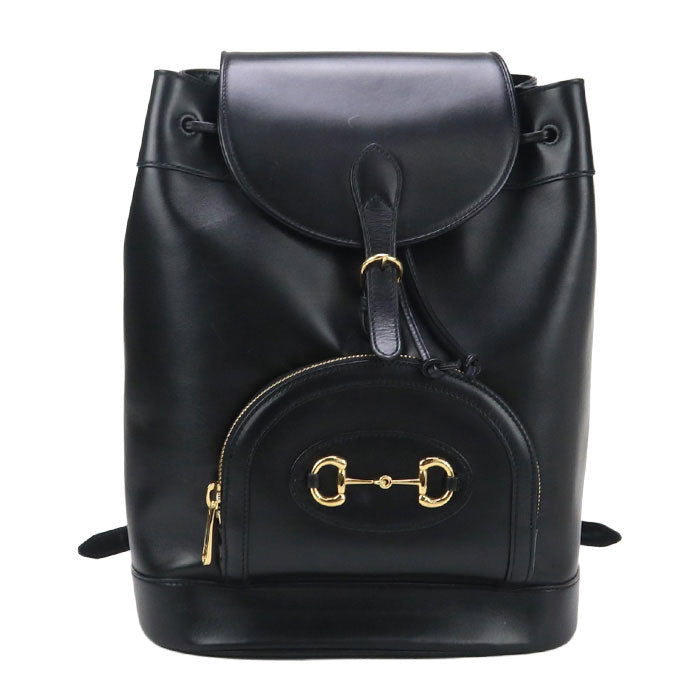 GUCCI Backpack Gucci Horsebit 1955 GU90581 Backpack leather/Backpack Women
