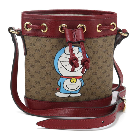 GUCCI Doraemon Micro GG 647801 Diagonal shoulder bag PVC/leather Women