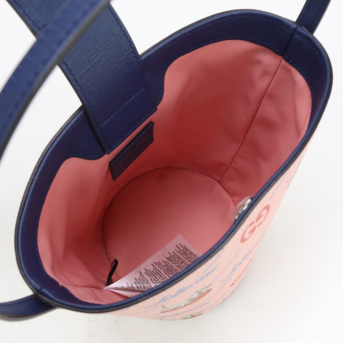 GUCCI Bucket bag Chilled license GU90820 Handbag PVC/Bucket bag Women