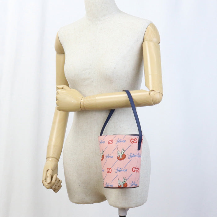 GUCCI Bucket bag Chilled license GU90820 Handbag PVC/Bucket bag Women