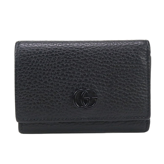 GUCCI Tri-fold wallet GG Marmont GU90972 Three fold wallet leather/Tri-fold wallet Women