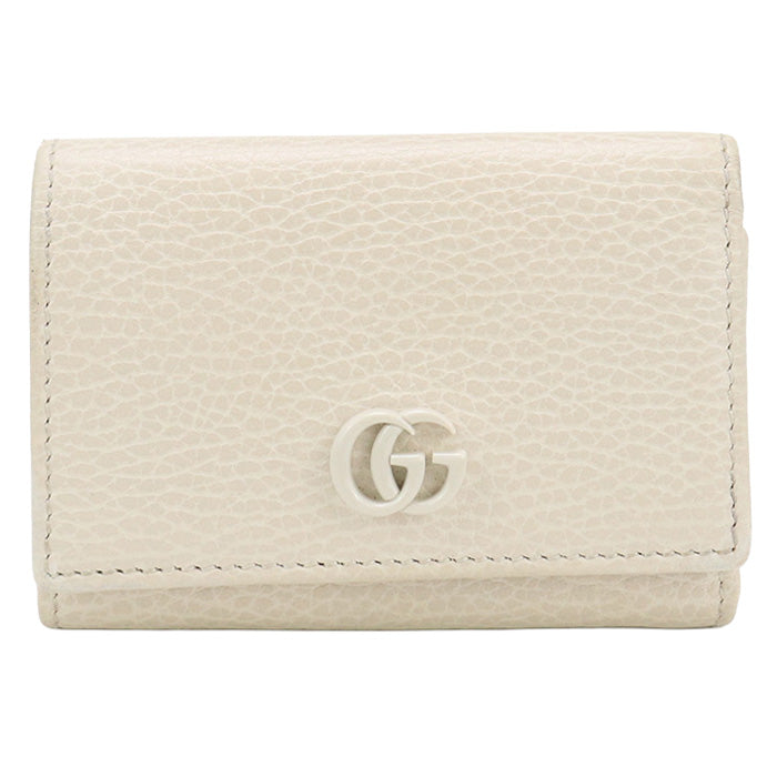 GUCCI GG Marmont GU92282 Three fold wallet leather/Tri-fold wallet Women