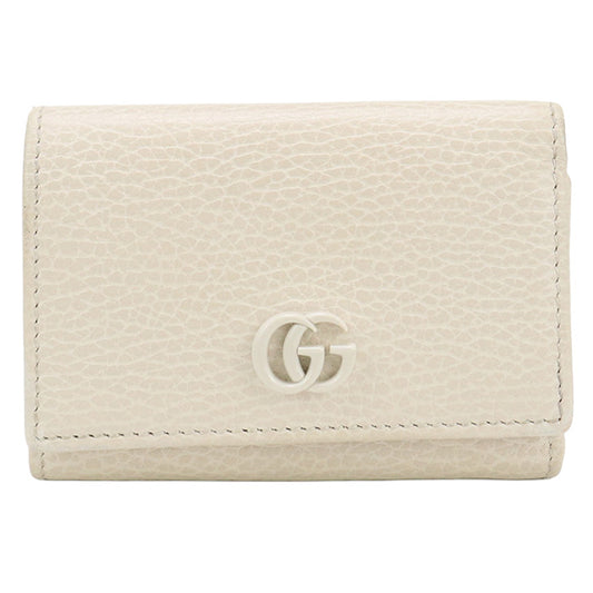 GUCCI GG Marmont GU92282 Three fold wallet leather/Tri-fold wallet Women