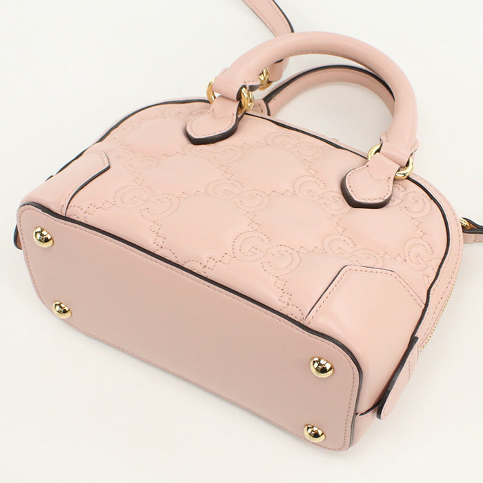 GUCCI 2WAY GG matelasse GU92312 Handbag leather/2WAY handbag Women