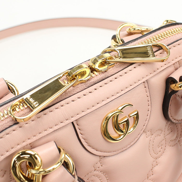 GUCCI 2WAY GG matelasse GU92312 Handbag leather/2WAY handbag Women