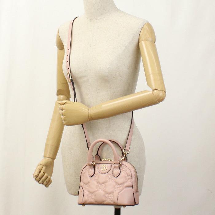 GUCCI 2WAY GG matelasse GU92312 Handbag leather/2WAY handbag Women