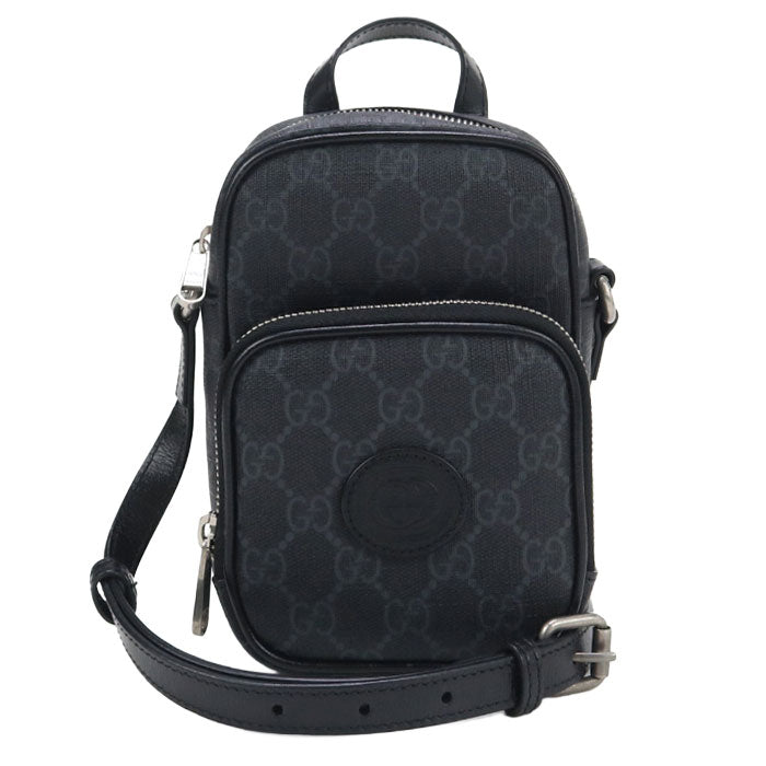 GUCCI Interlocking G GU92655 Shoulder Bag GG Supreme Canvas/Shoulder Bag mens