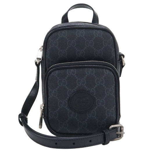 GUCCI Interlocking G GU92655 Shoulder Bag GG Supreme Canvas/Shoulder Bag mens