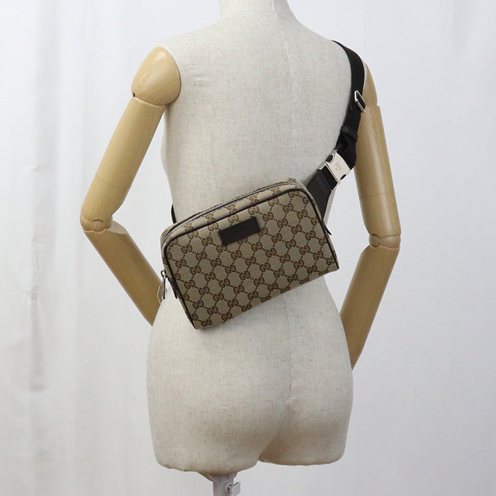 GUCCI GG canvas GU92825 body bag canvas/body bag unisex