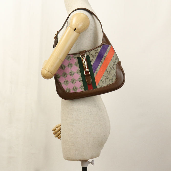 GUCCI Medium bag Gucci Jackie 1961 GU93097 Shoulder Bag GG Supreme/Medium bag Women