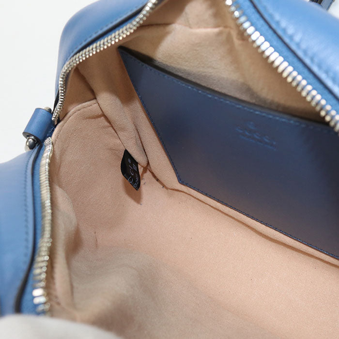 GUCCI Small camera bag GG Marmont GU93481 Shoulder Bag leather/Small camera bag Women