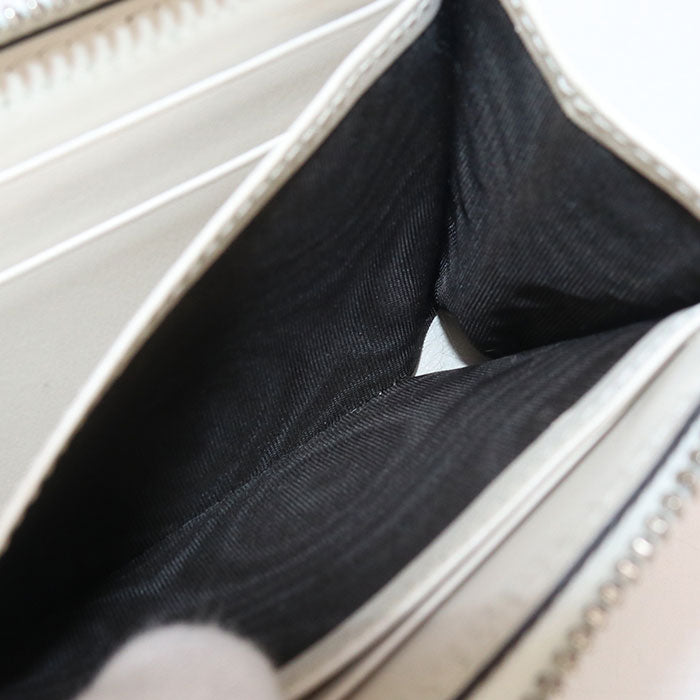 GUCCI L-shaped zipper wallet GG emboss GU93994 Zip AroundWallet leather/L-shaped zipper wallet Women