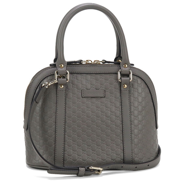 GUCCI 2WAY Micro Guccisima GU94228 Handbag leather/2WAY handbag Women